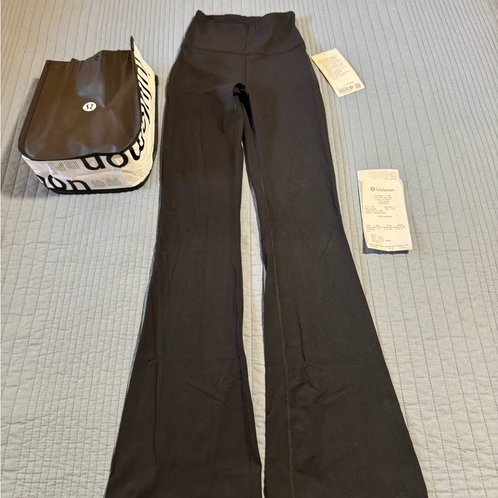 Lululemon Athletica Black Boot Cut Flare Pants